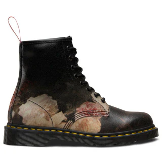 1460 Power Rose Cristal Suede Boots - Image 4