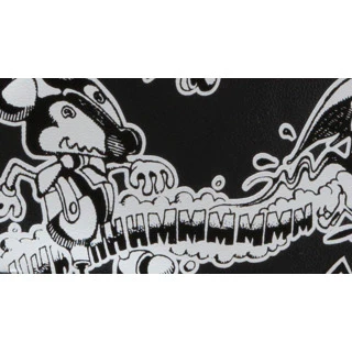 1460 Rick Griffin BW Black + White Backhand Boots - Image 7