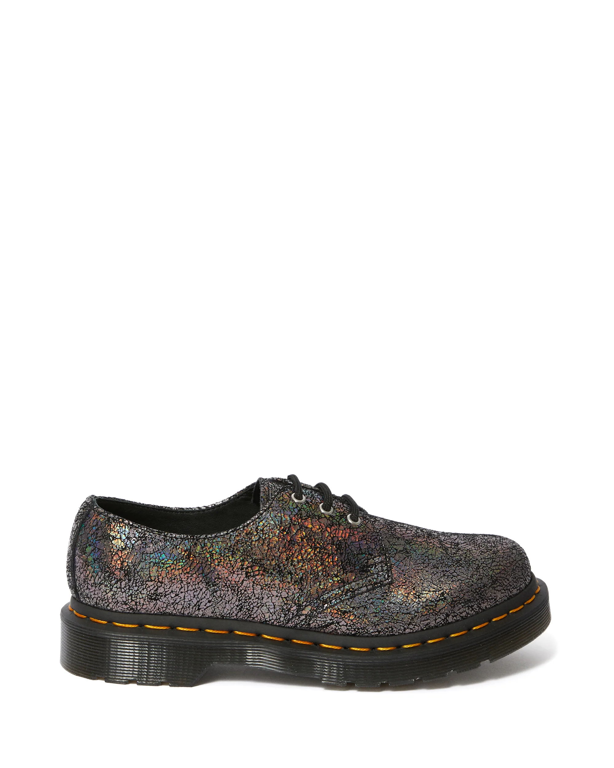 1461 Gunmetal Iridescent Crackle Oxford - Image 5
