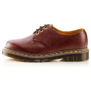 1461 Cherry Red Pebble Made In England Oxford - Image 5