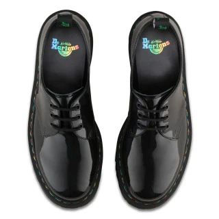 1461 Quad Black Rainbow Platform - Image 3