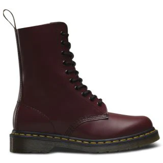 1490 Cherry Red Smooth Boot - Image 4