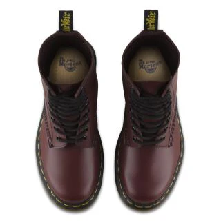 1490 Cherry Red Smooth Boot - Image 6