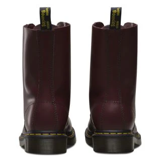 1490 Cherry Red Smooth Boot - Image 7