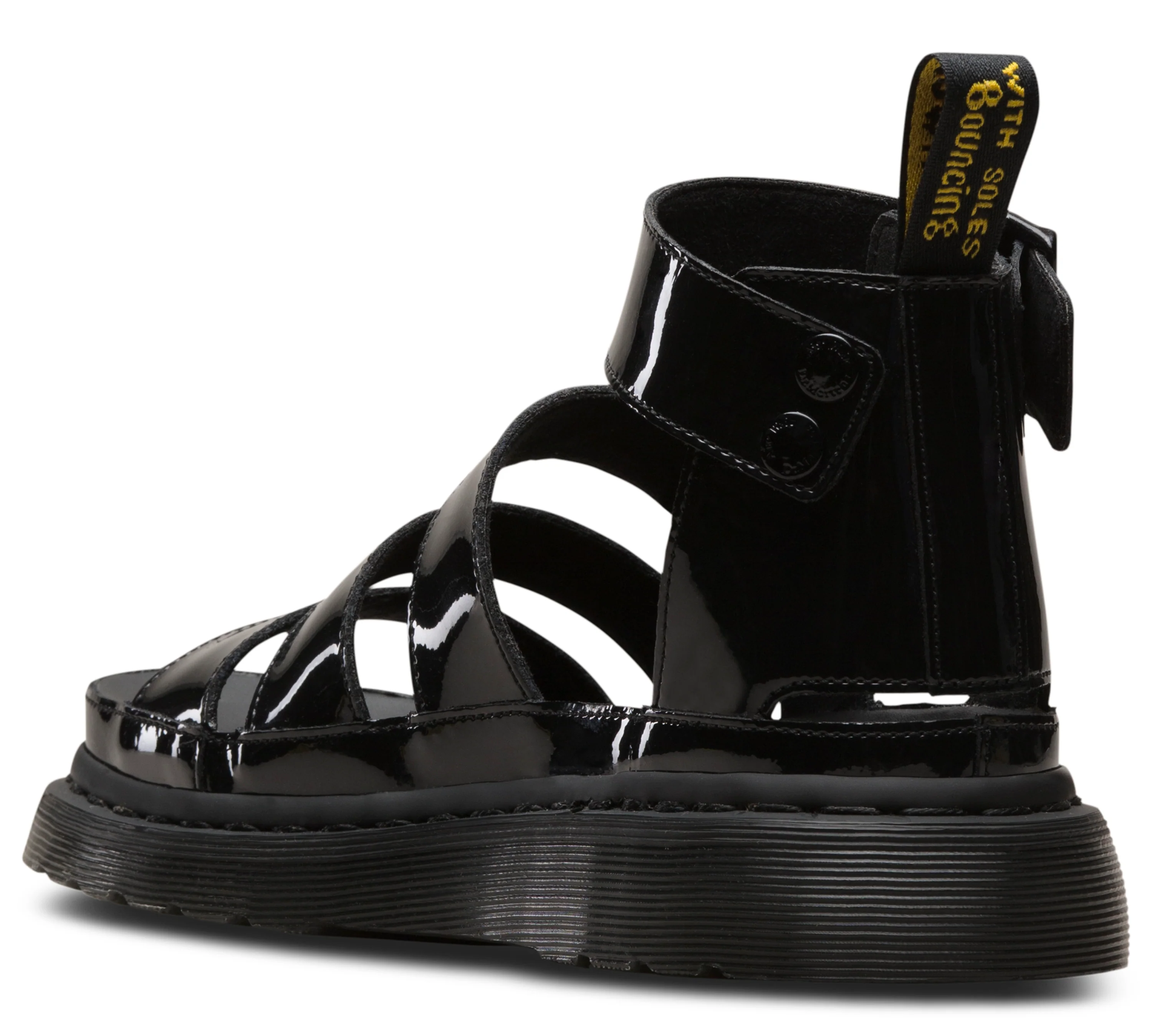 CLARISSA ll BLACK PATENT LAMPER - Image 4