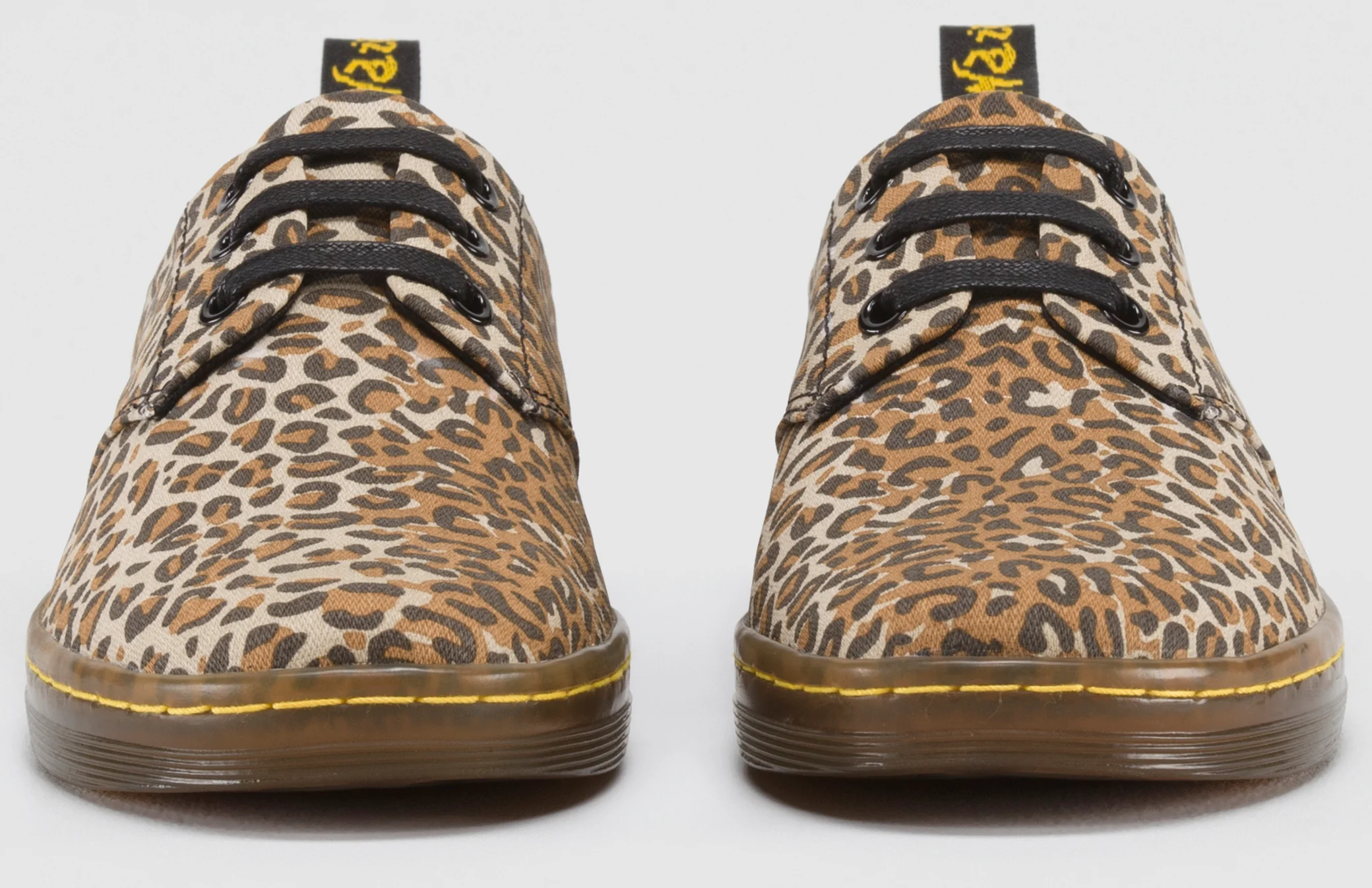 ALDGATE LEOPARD FINE CANVAS SHOE - Image 3