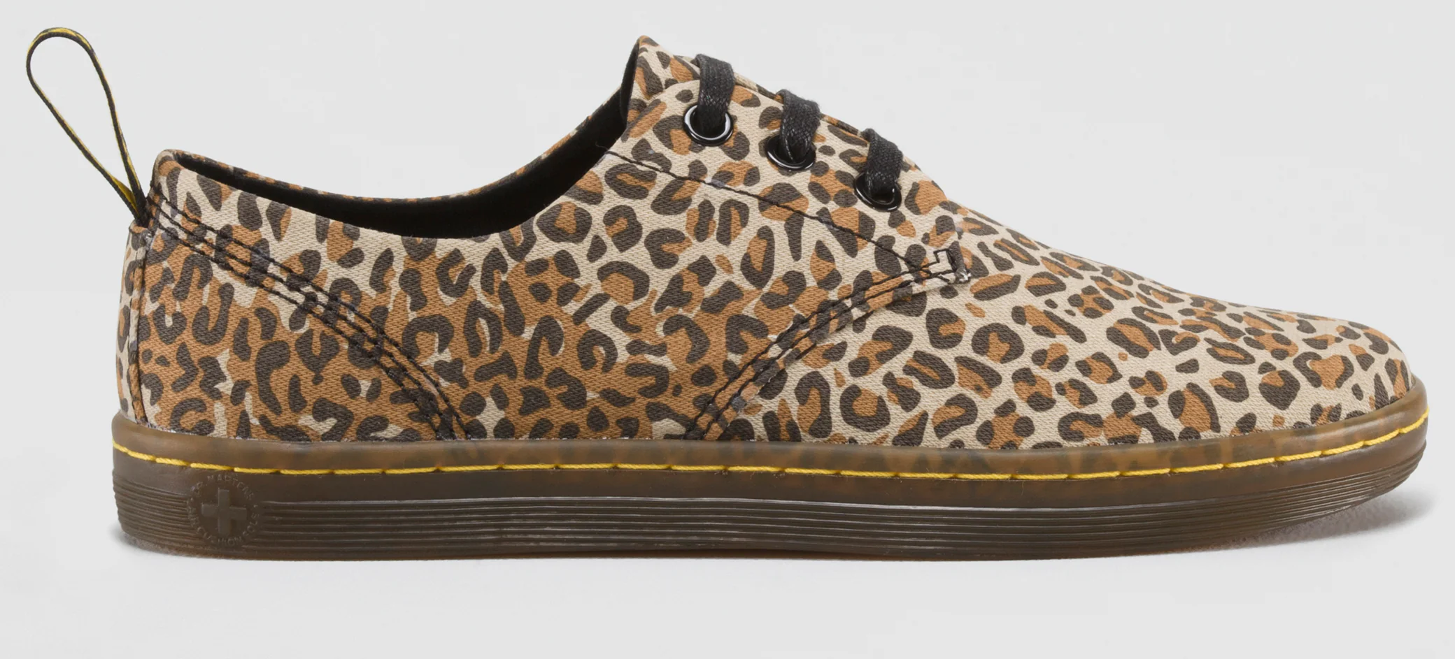 ALDGATE LEOPARD FINE CANVAS SHOE - Image 5