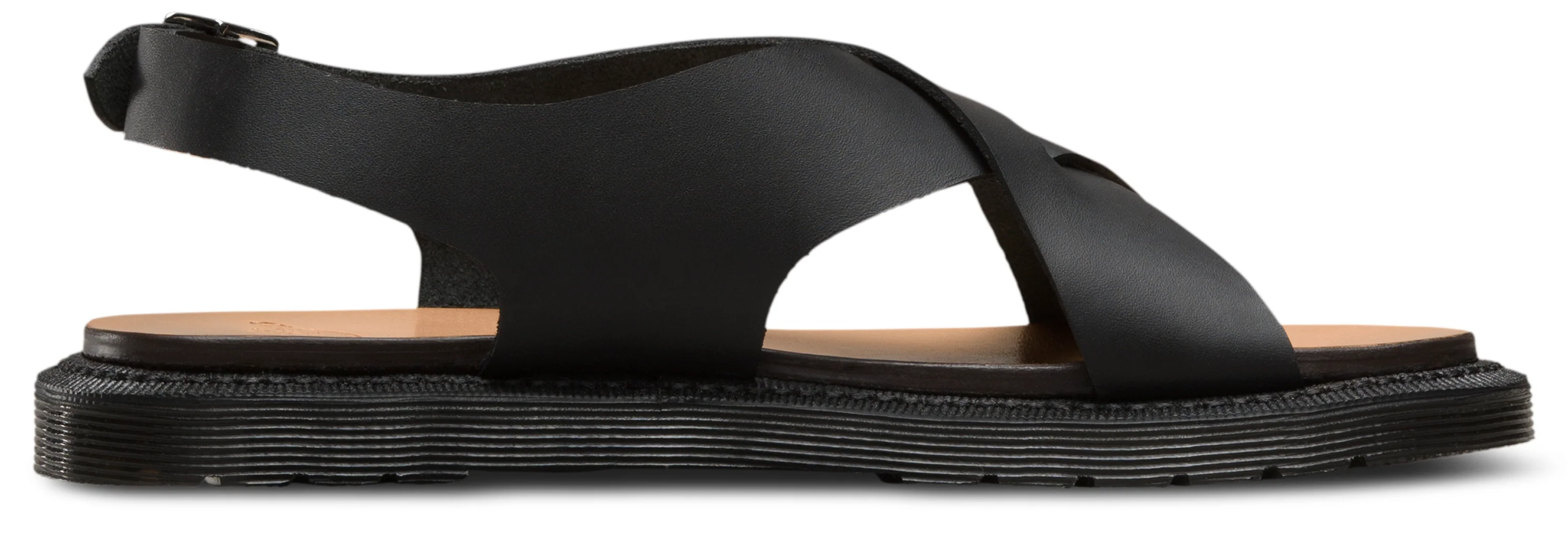 ABELLA BLACK SEMI CHROMO SANDAL - Image 4