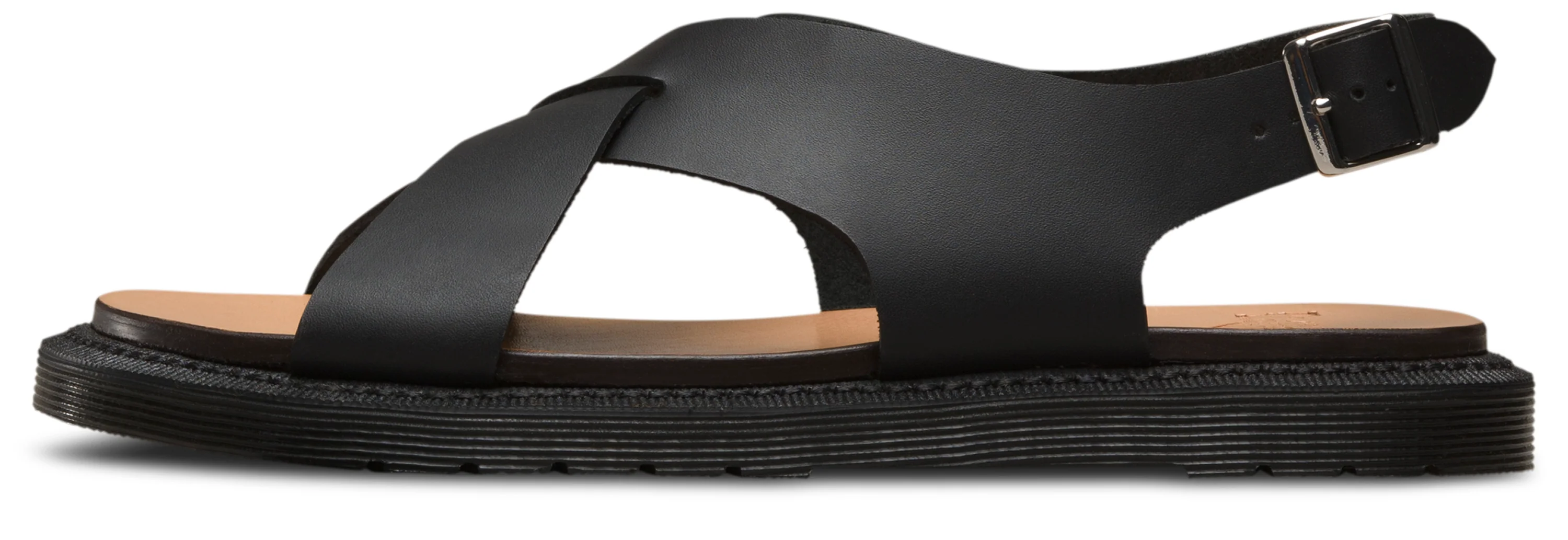 ABELLA BLACK SEMI CHROMO SANDAL - Image 5