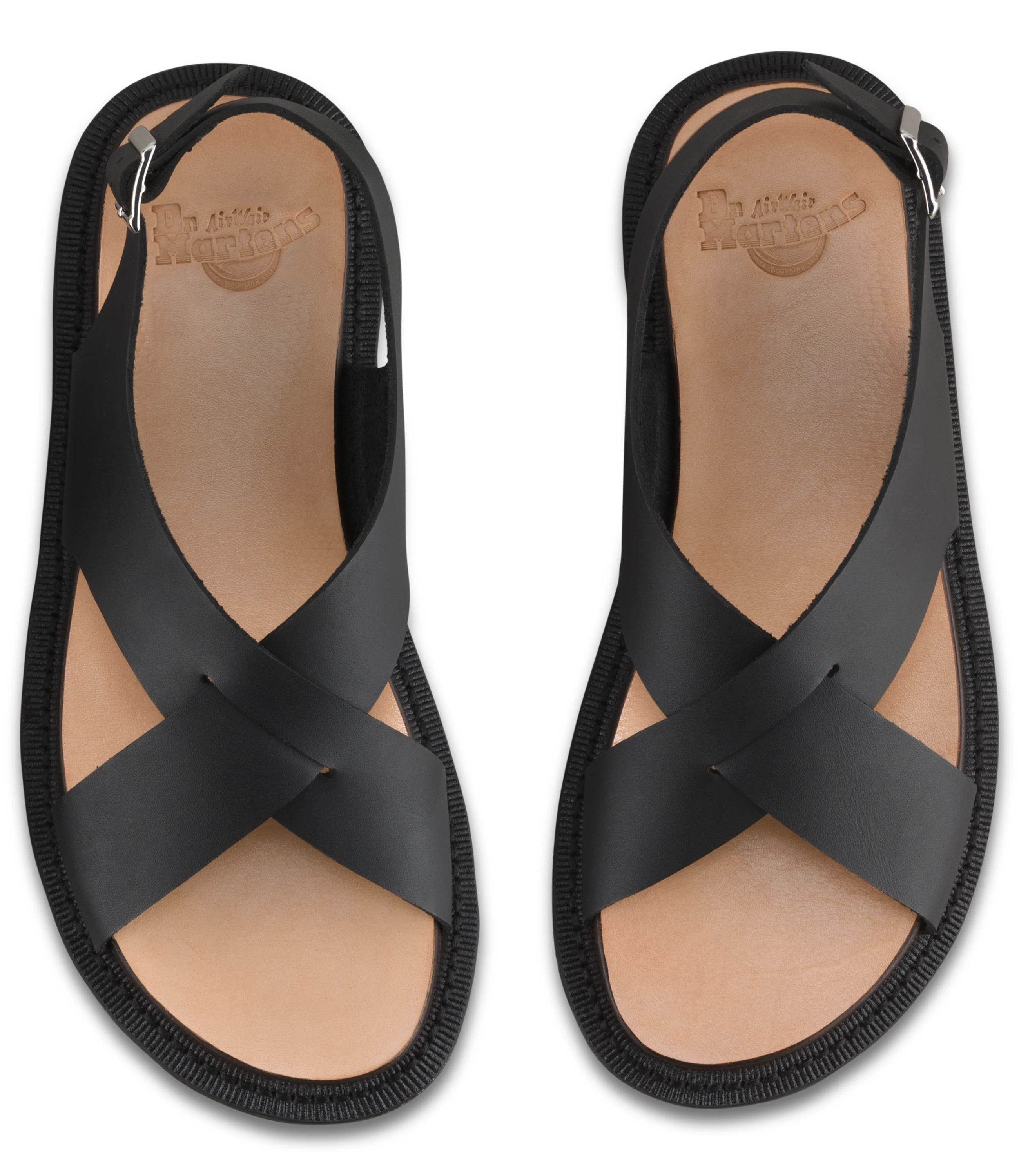 ABELLA BLACK SEMI CHROMO SANDAL - Image 7