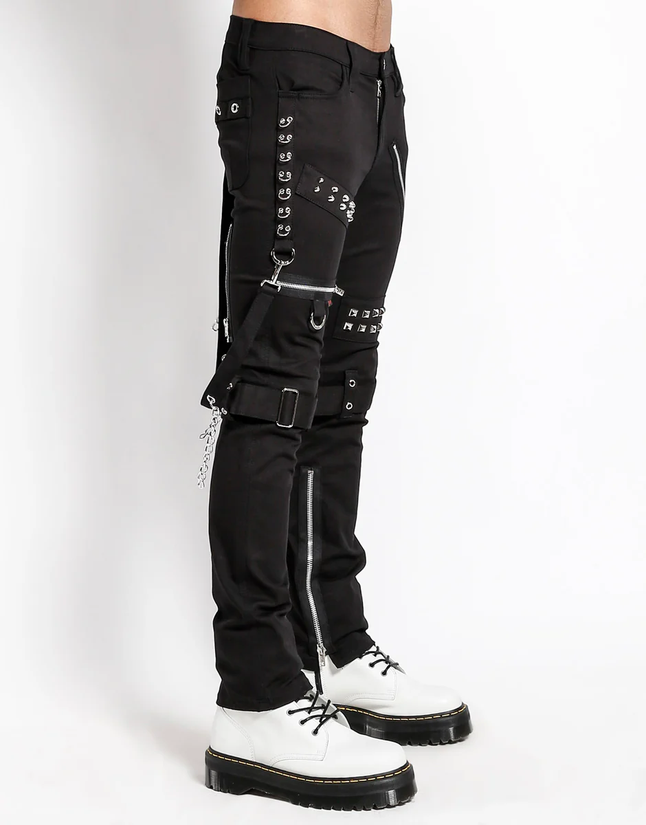 Tripp NYC Studded Bondage Pants - Image 3
