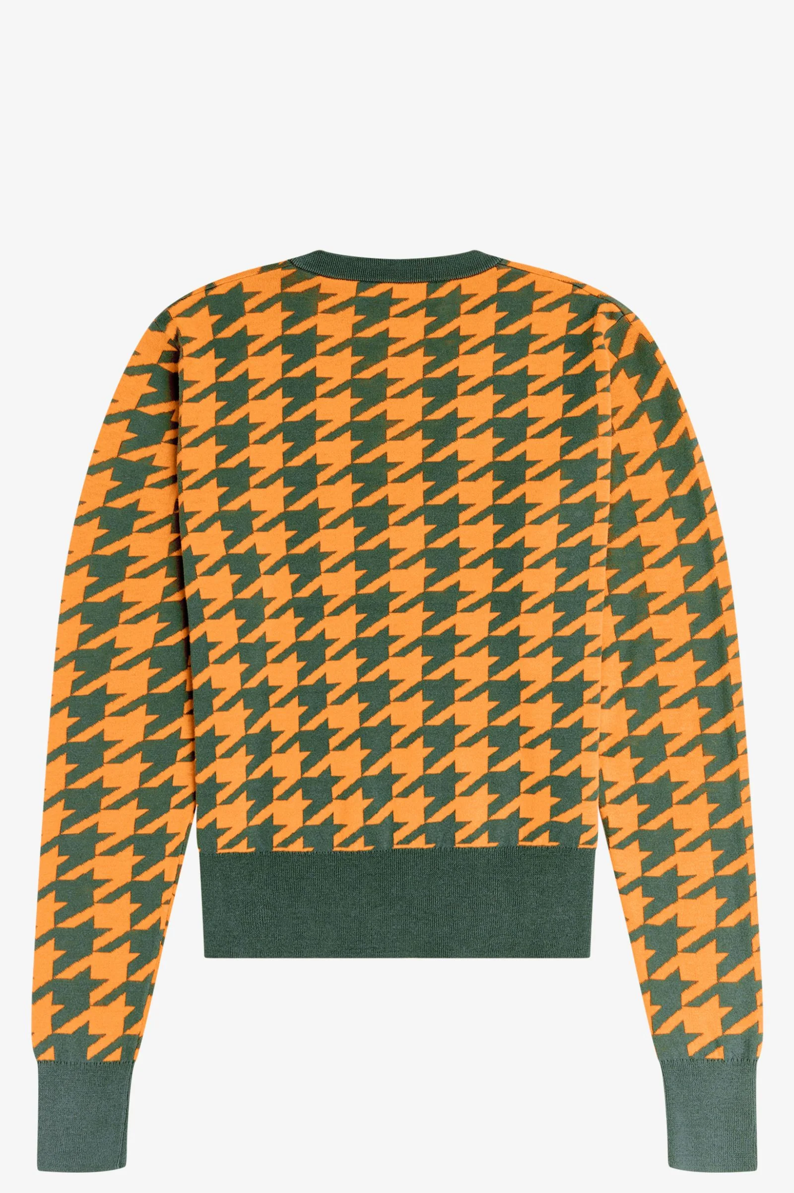 HOUNDSTOOTH V-NECK JUMPER - Image 3