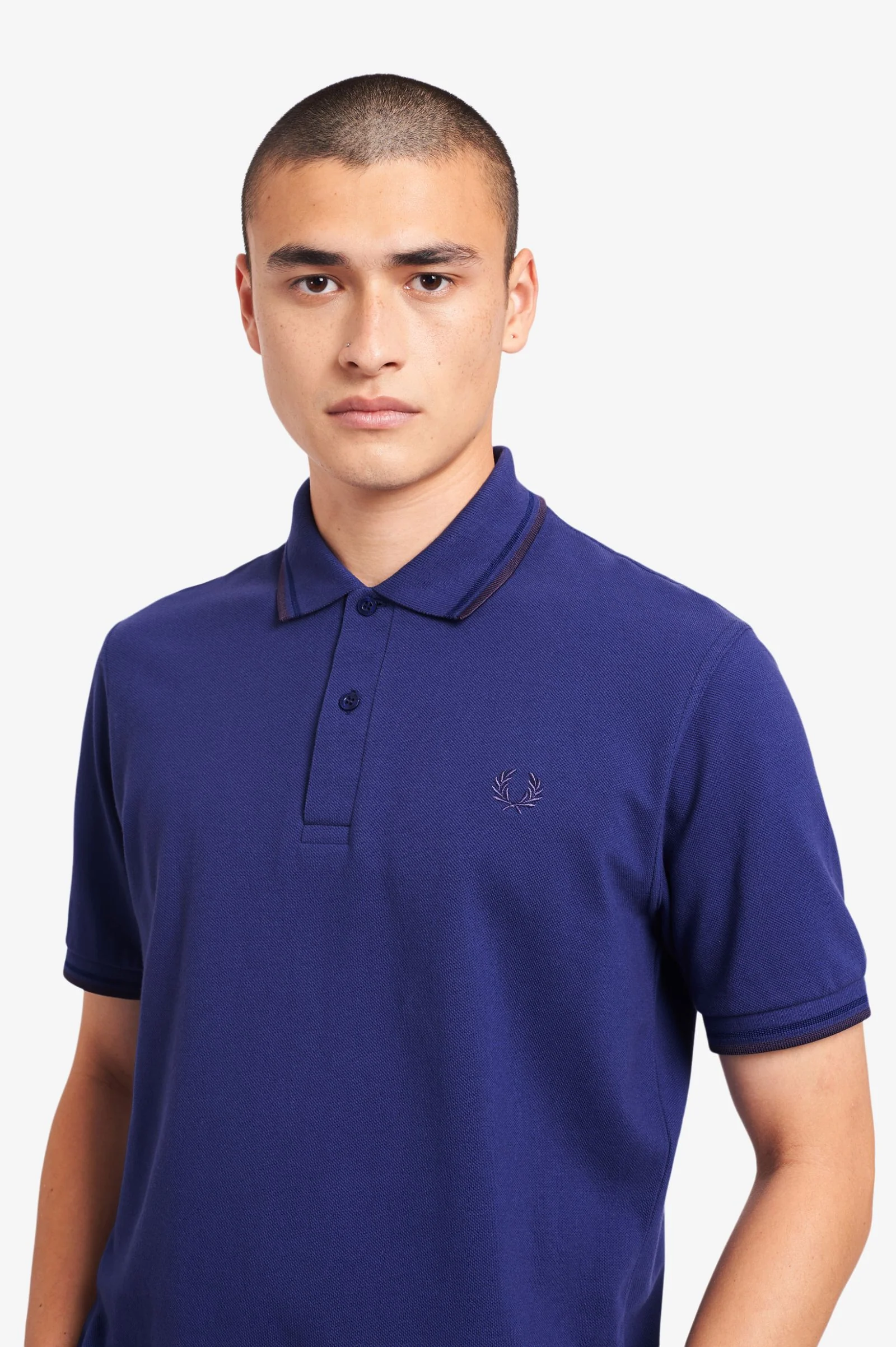 M12 TWIN TIPPED FRED PERRY SHIRT - Image 4