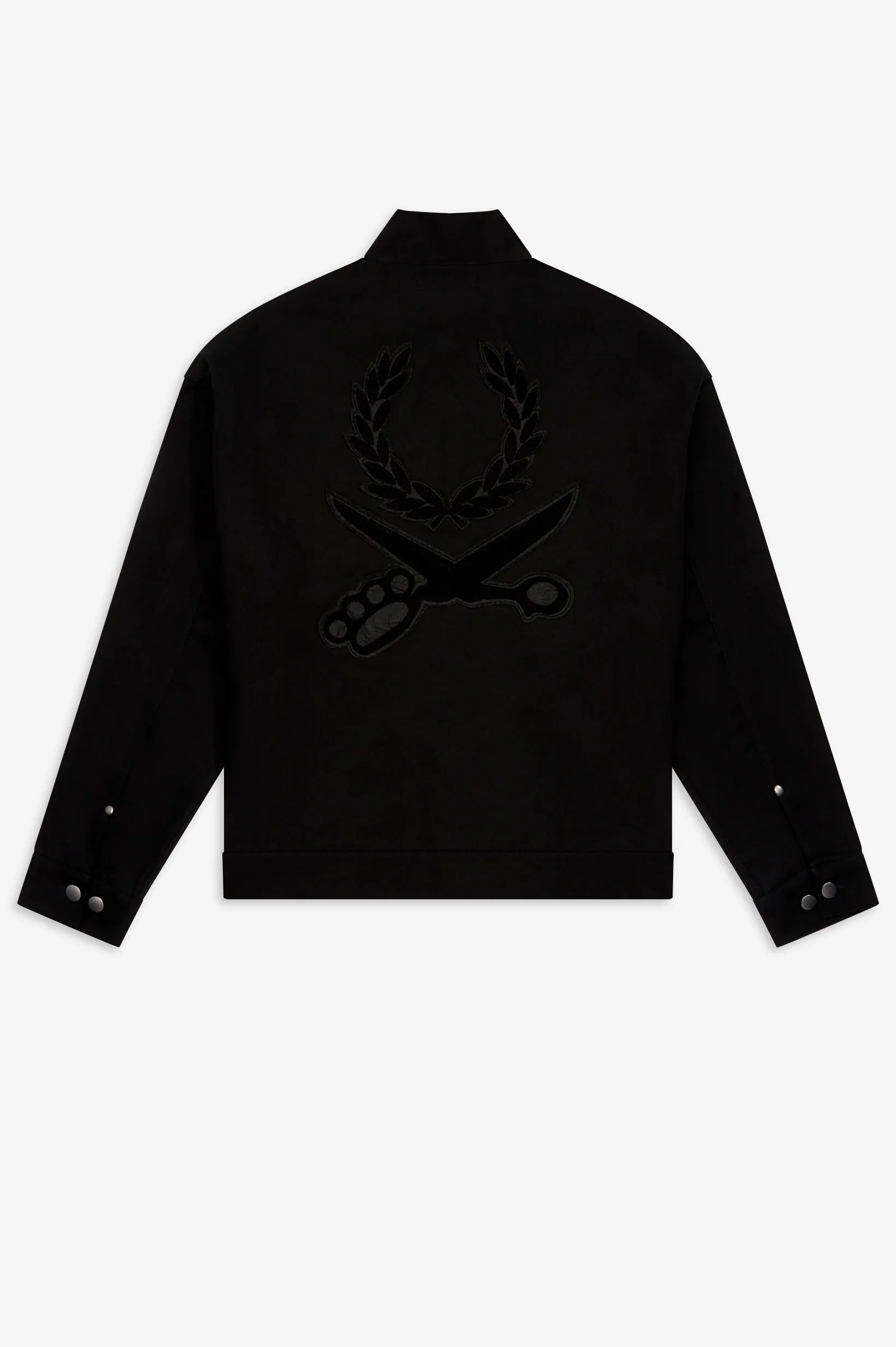 Fred Perry X Art Comes First Shield Patch Harrington Jacket - Image 3