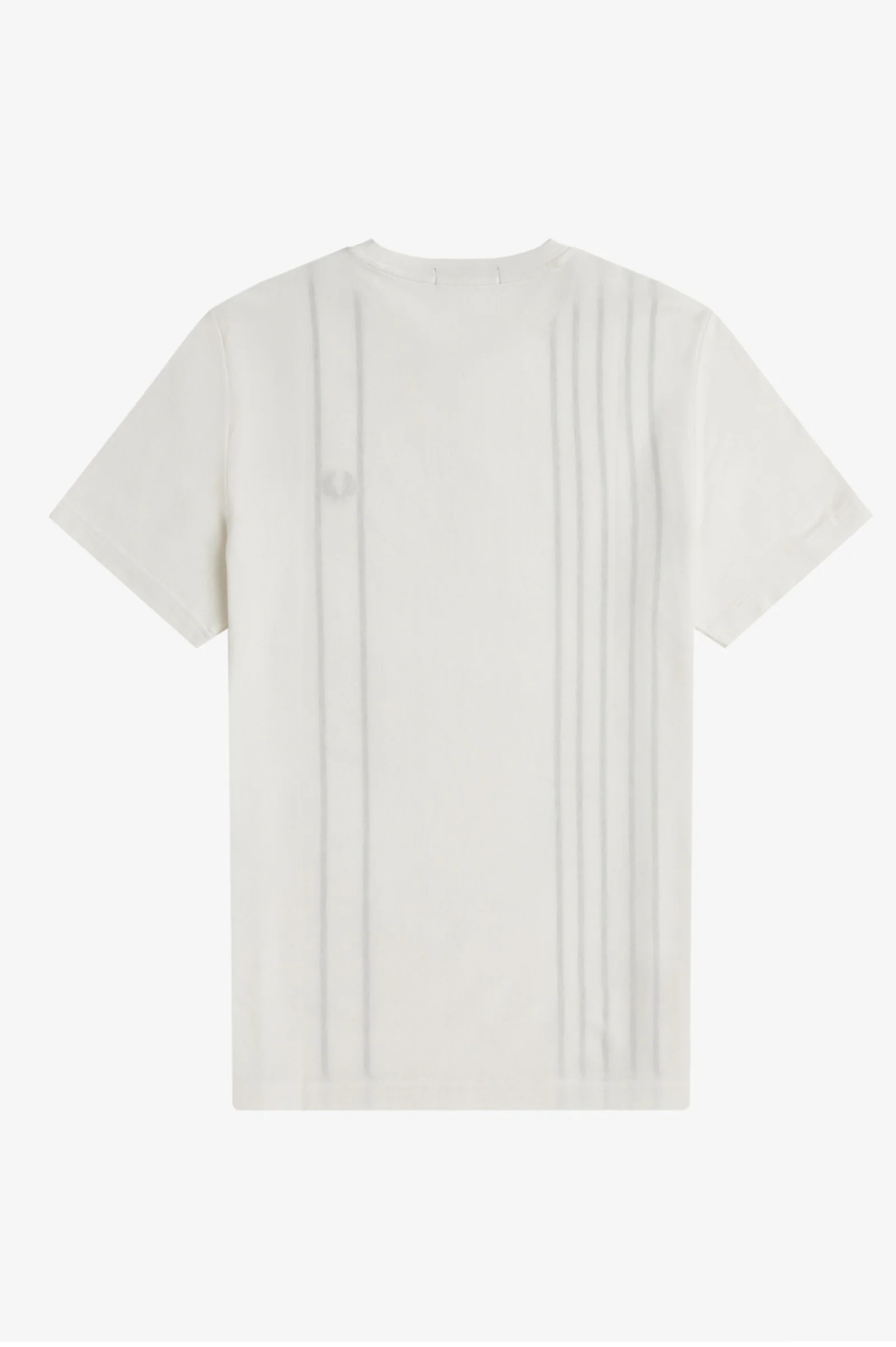 SNOW WHITE REFINED COTTON STRIPED T-SHIRT - Image 3