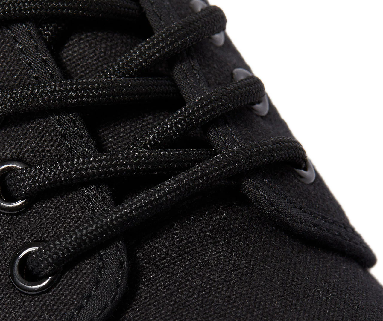 PRESSLER WHO BLACK TARGET CANVAS SHOE - Image 9