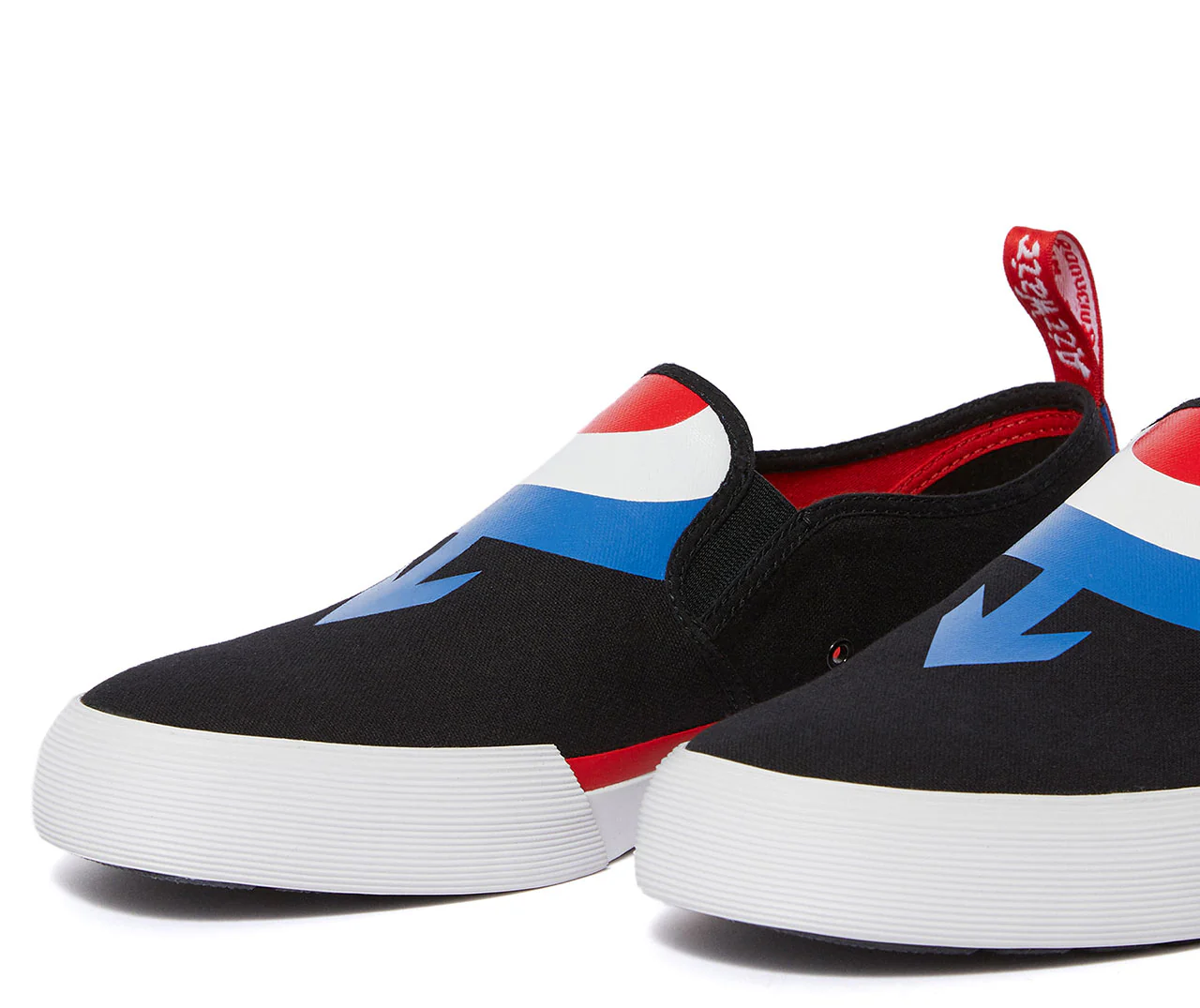 TOOMEY WHO BLACK TARGET CANVAS SHOE - Image 5