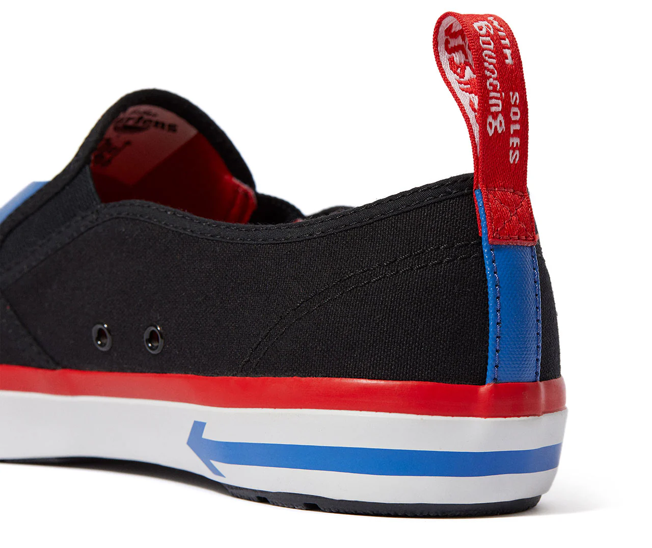 TOOMEY WHO BLACK TARGET CANVAS SHOE - Image 8