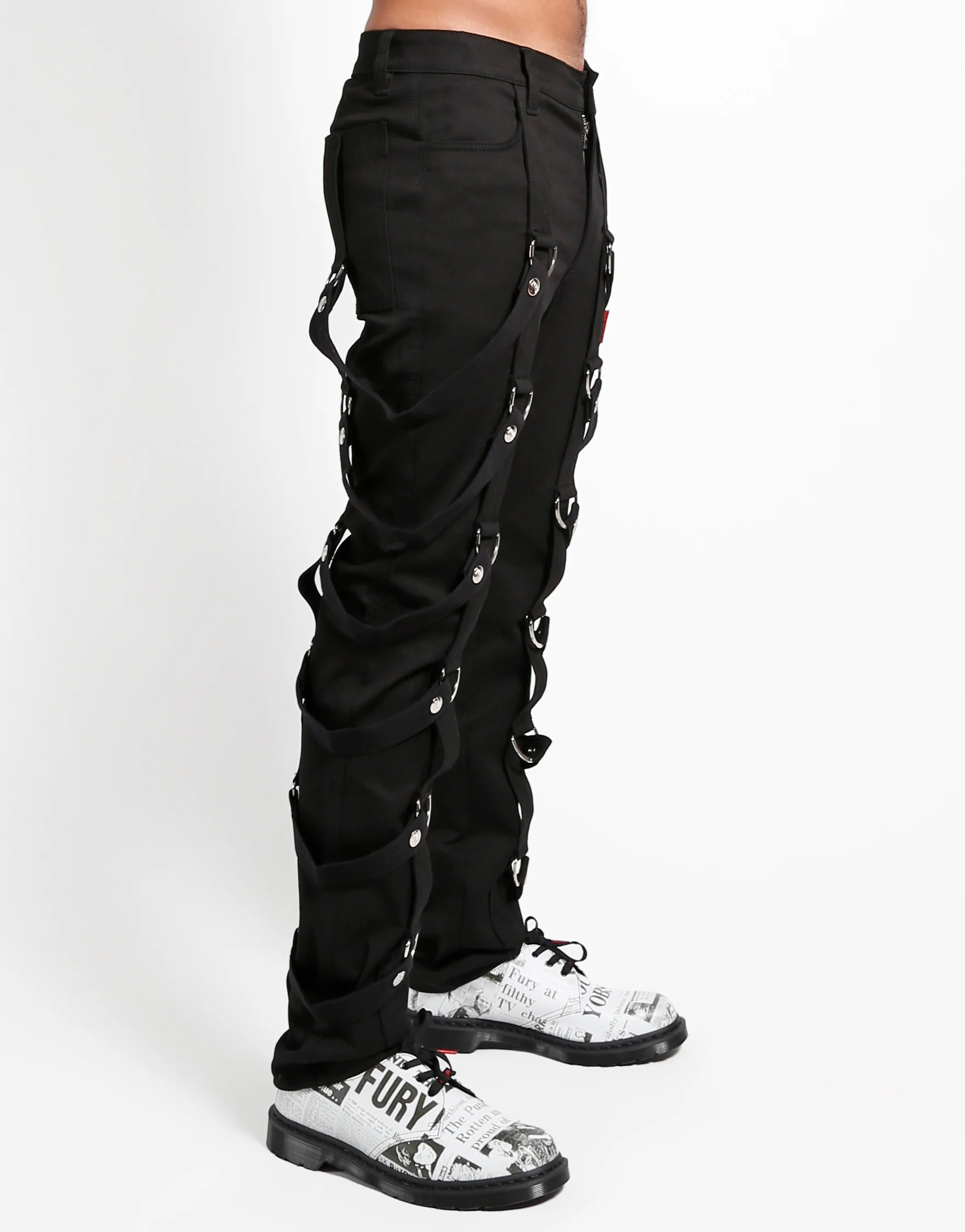 TRIPP NYC Black The Harness Pant - Image 3