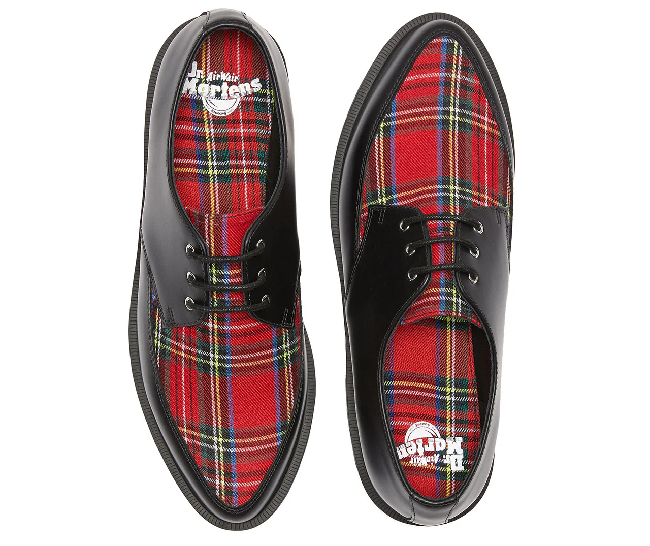WILLIS BLACK+RED STEWART SMOOTH+TARTAN OXFORD - Image 4
