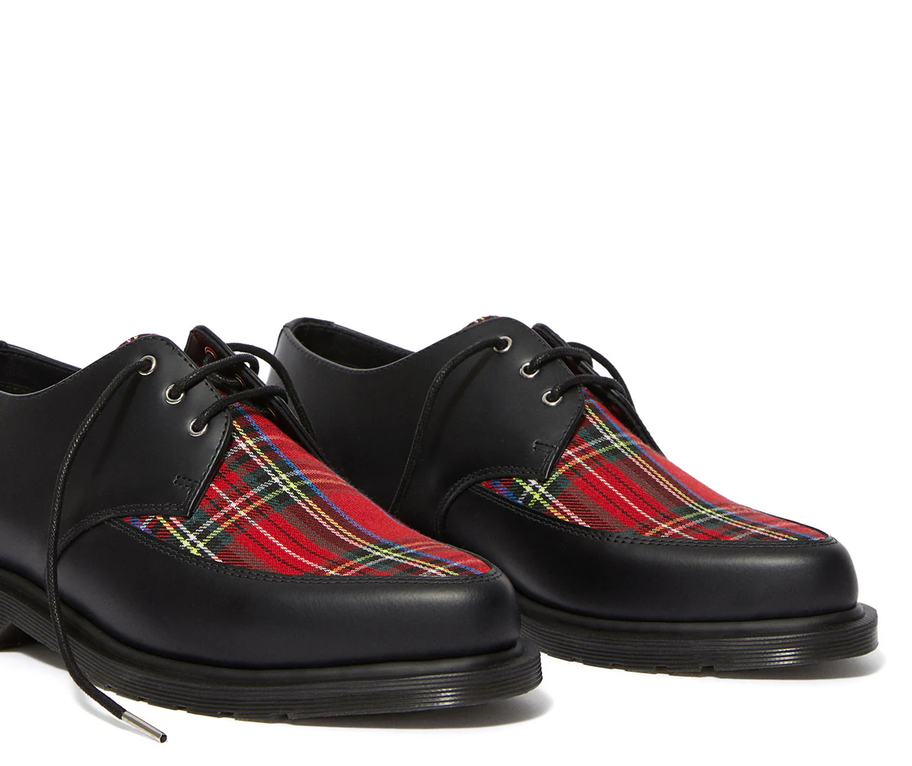 WILLIS BLACK+RED STEWART SMOOTH+TARTAN OXFORD - Image 6